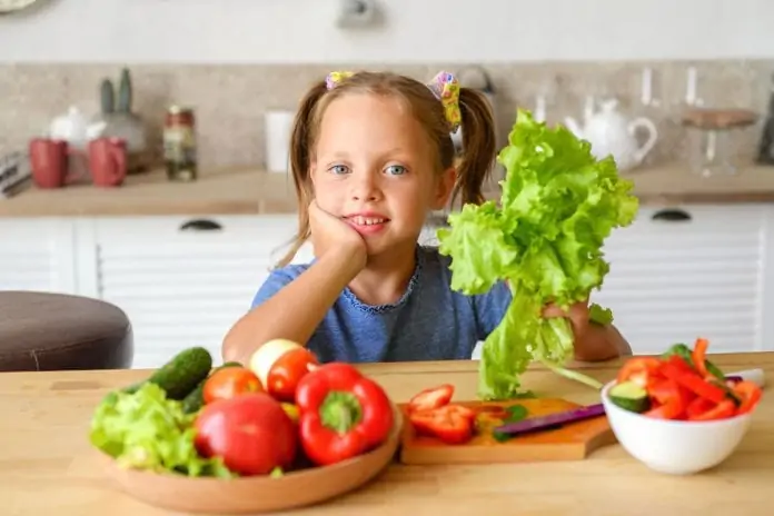 Alimentação plant-based infantil